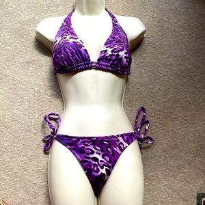Purple bikini
